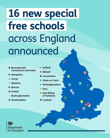 16 New Schools